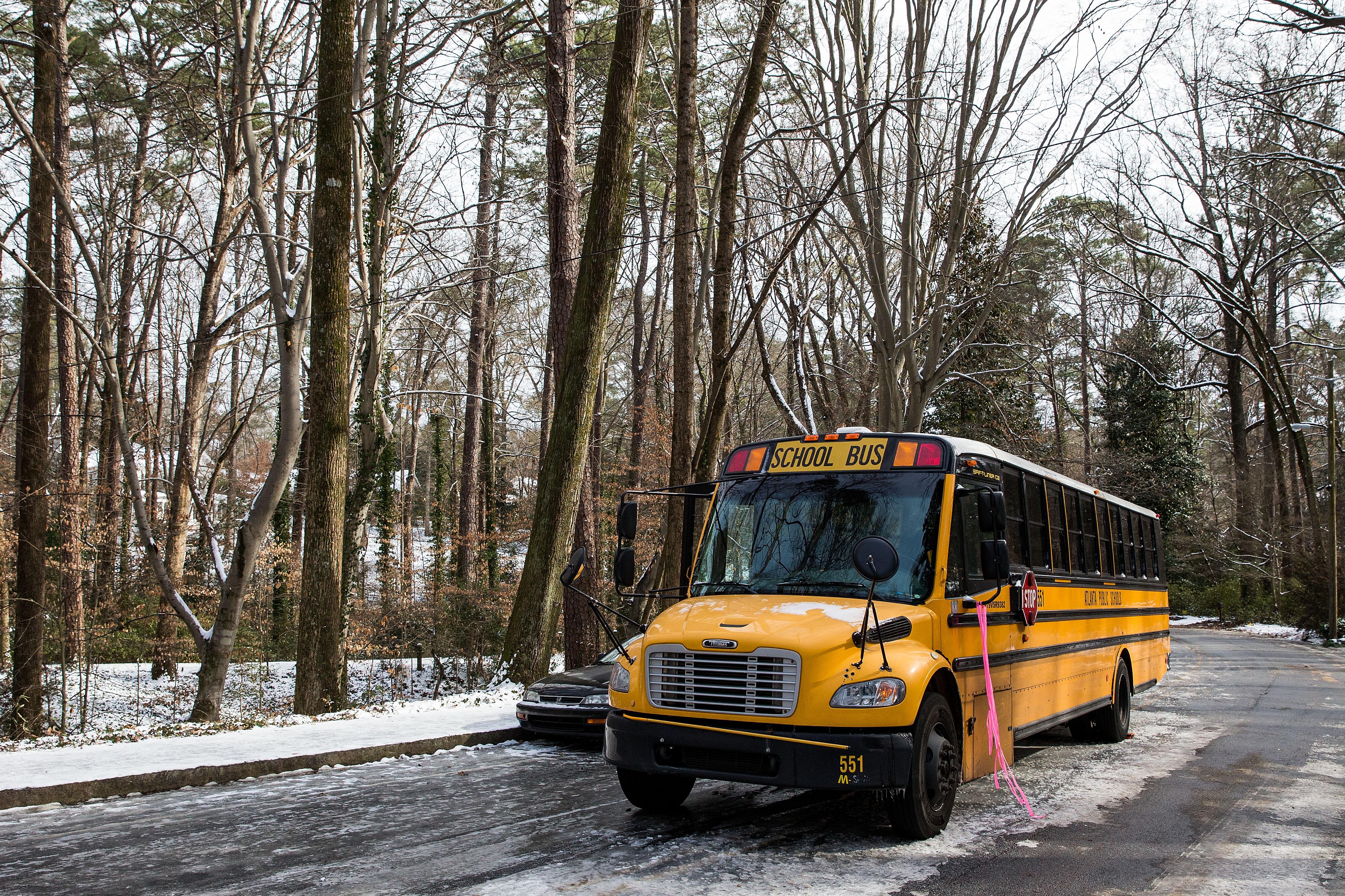 Rare Winter Storm In South Brings Ice And Snow To Region Unaccustomed To The Elements