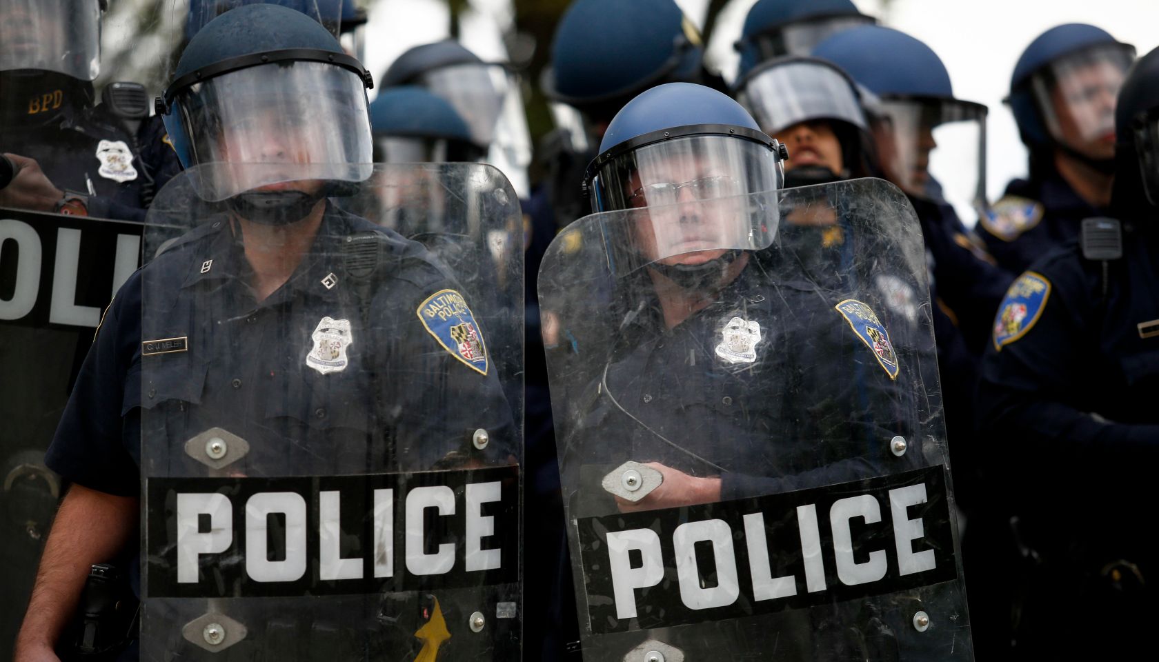 Protests in Baltimore After Funeral Held For Baltimore Man Who Died While In Police Custody