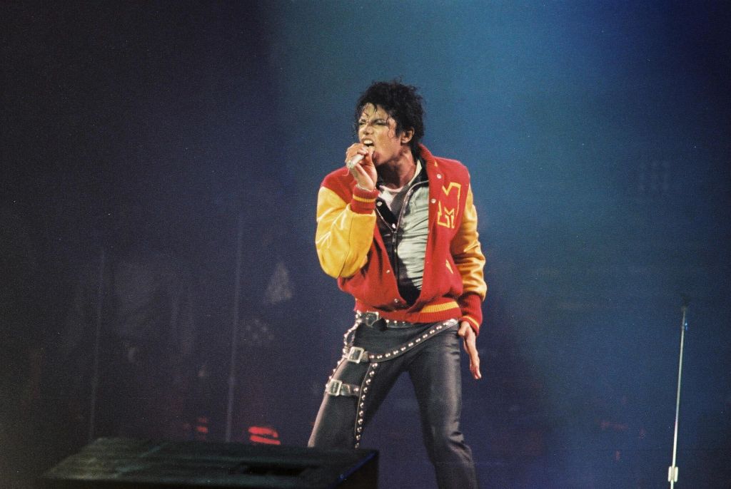 Michael Jackson Performs At Wembley