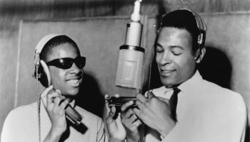 Stevie Wonder And Marvin Gaye