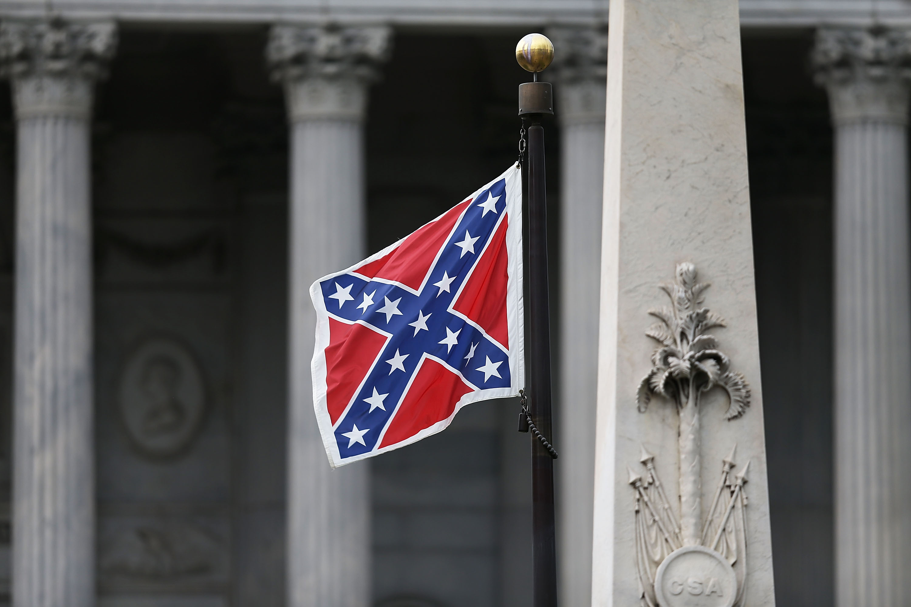 Nikki Haley And Lindsey Graham Hold Press Conf. On Confederate Flag At SC State Capital