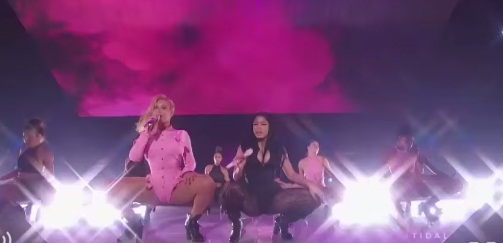 Beyonce and Nicki Minaj