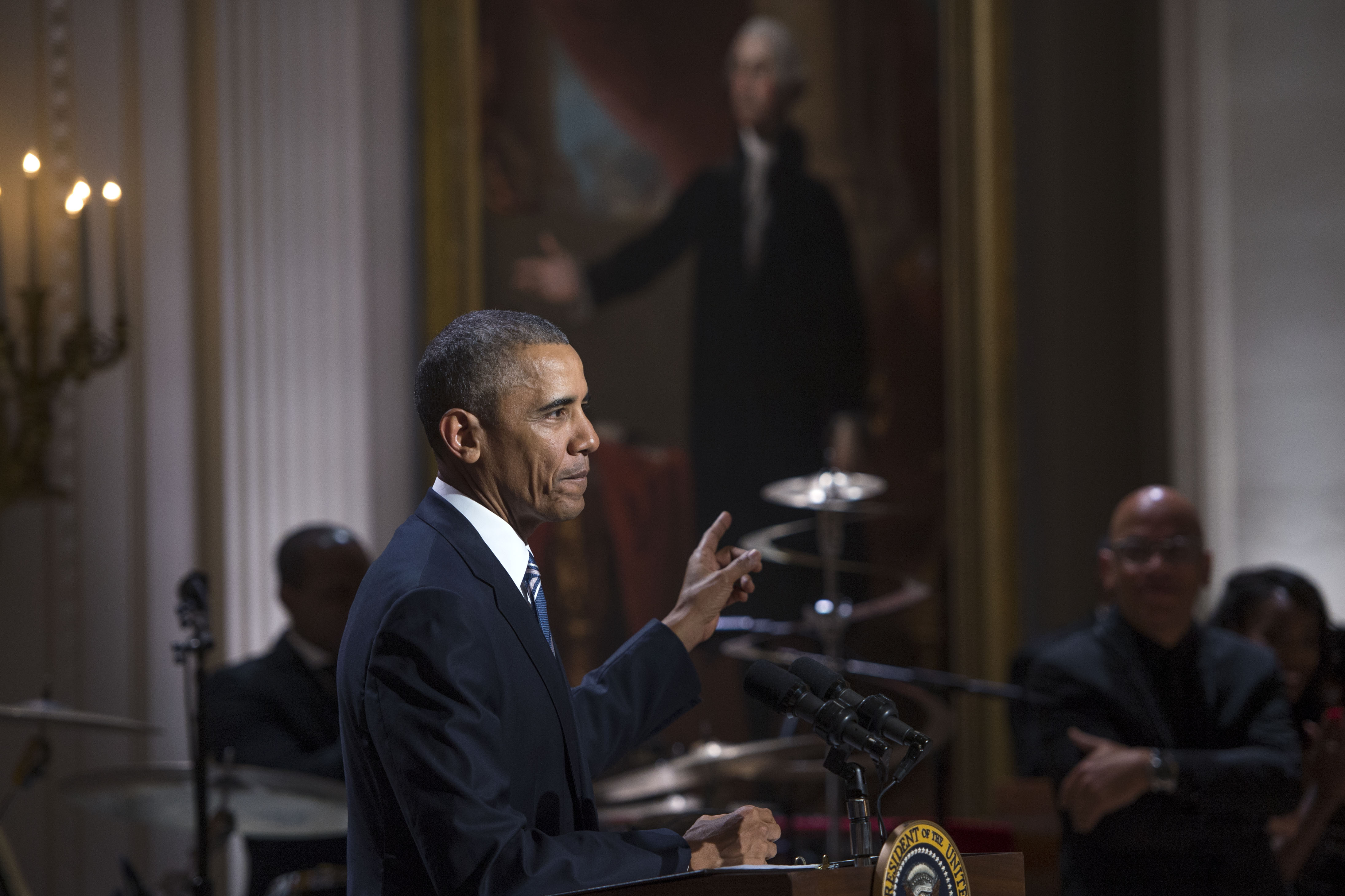 In Performance at the White House