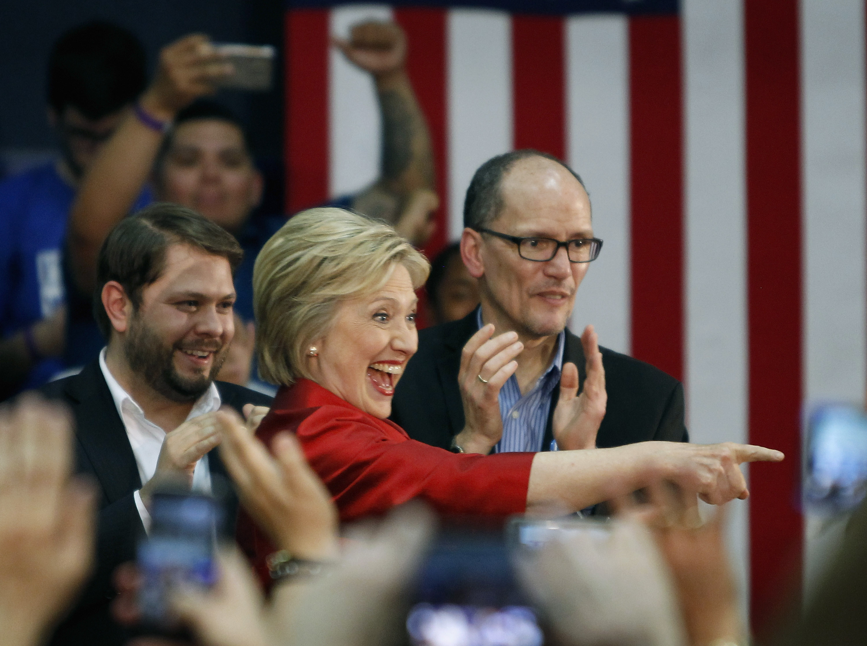Hillary Clinton Campaigns In Phoenix One Day Before Arizona Primary