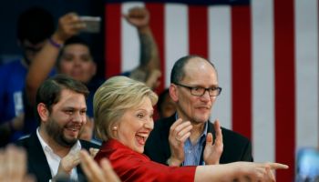 Hillary Clinton Campaigns In Phoenix One Day Before Arizona Primary