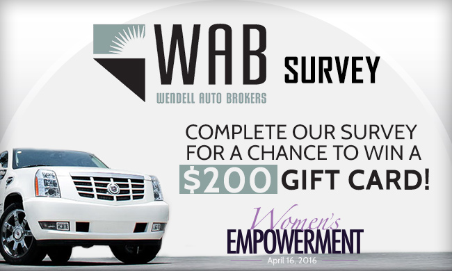 Women's Empowerment 2016 Wendell auto brokers survey DL
