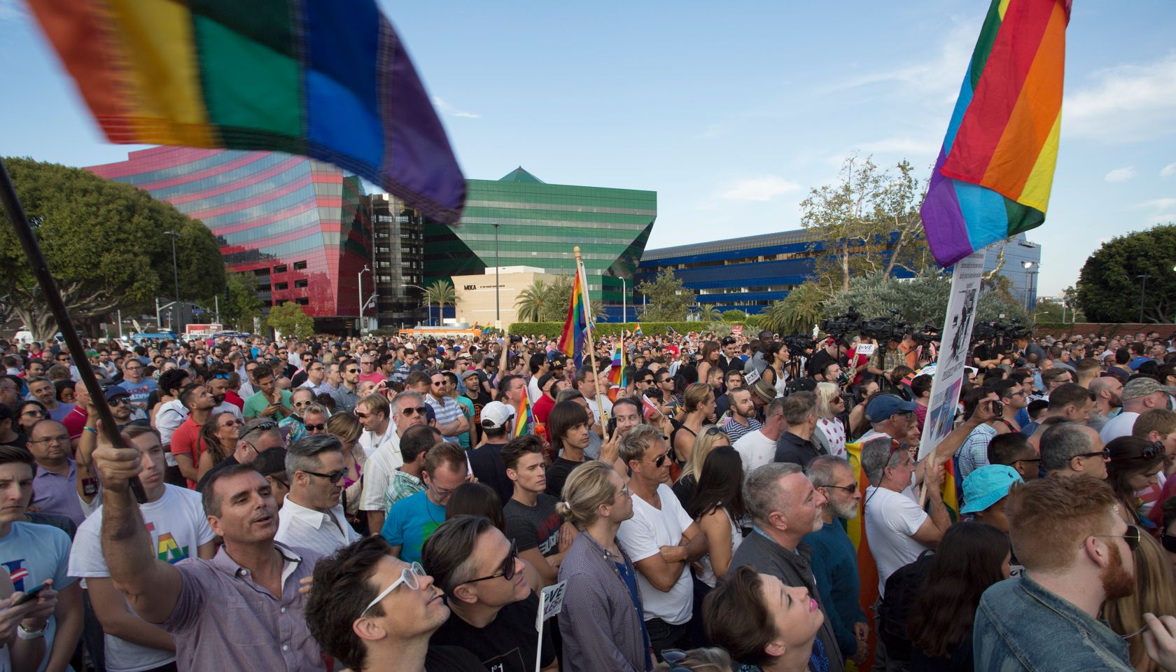 Celebrations Take Part Across Country As Supreme Court Rules In Favor Of Gay Marriage