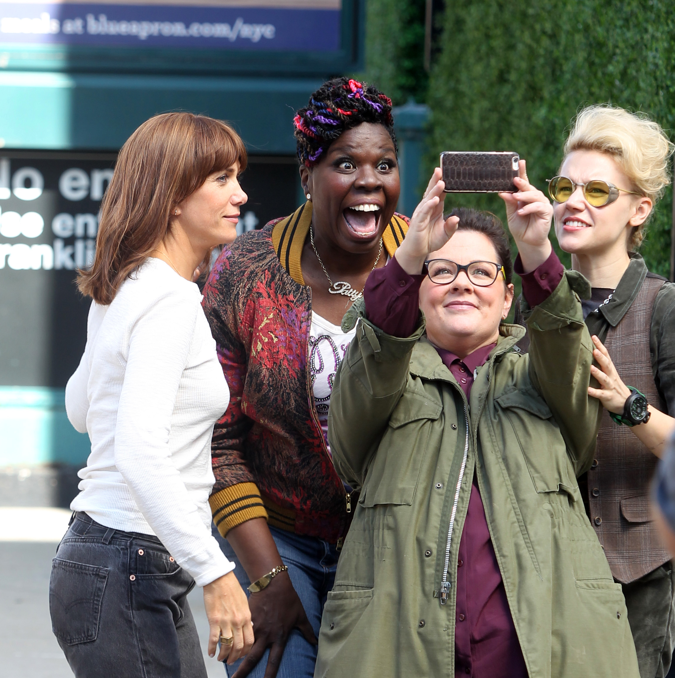 Celebrity Sightings In New York City - September 19, 2015