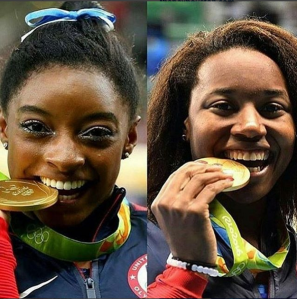 Simone Biles & Simone Manuel