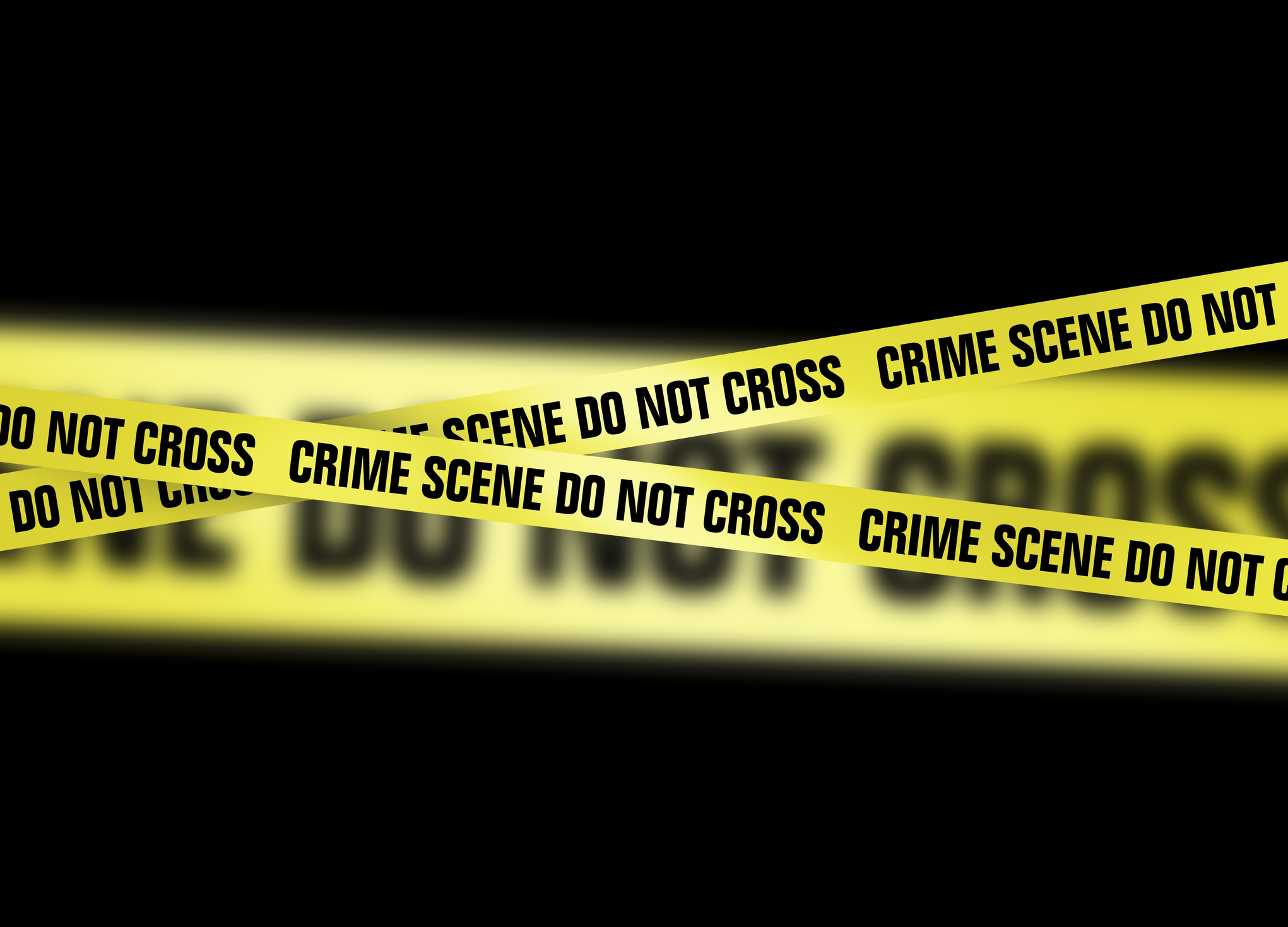 Crime scene tape, artwork