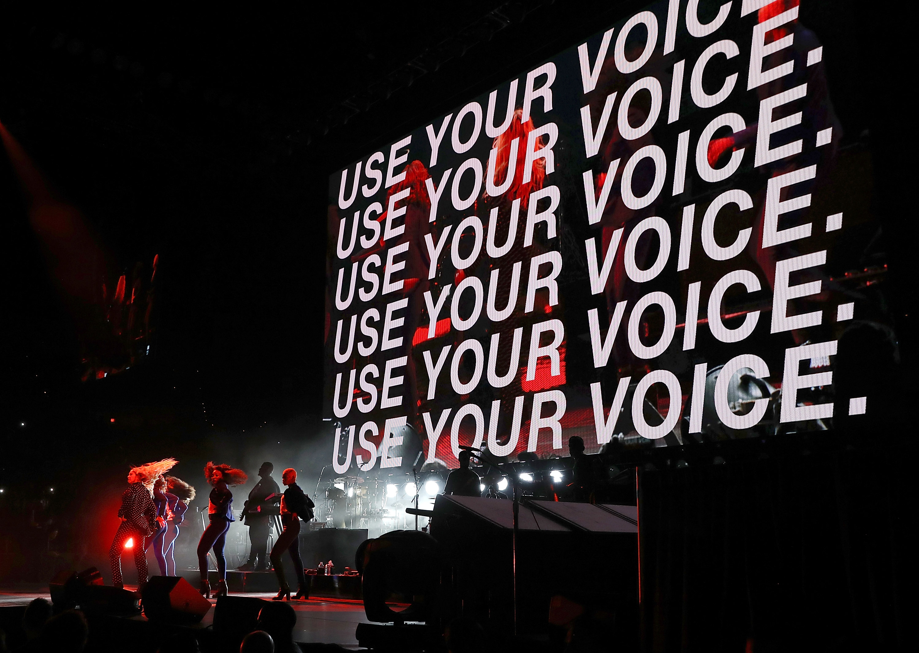 Hillary Clinton Campaigns In Key Swing States