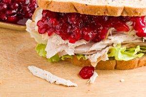 Turkey And Cranberry Sandwich