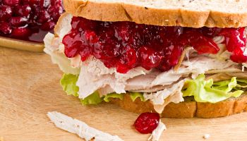 Turkey And Cranberry Sandwich
