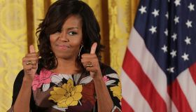 Michelle Obama Addresses White House's Veterans Homelessness Summit