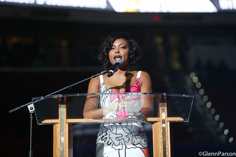 WE 2017: Taraji P. Henson Shines On Stage [PHOTOS]