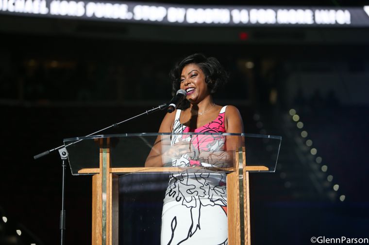 WE 2017: Taraji P. Henson Shines On Stage [PHOTOS]