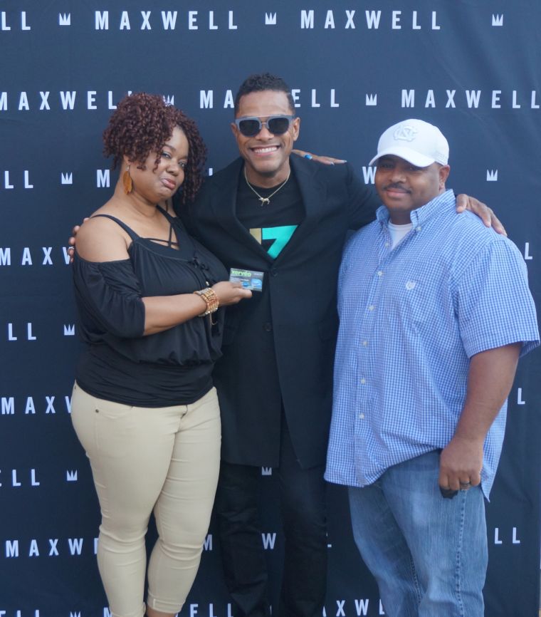 Maxwell, Ledisi, & Leela James Meet & Greet