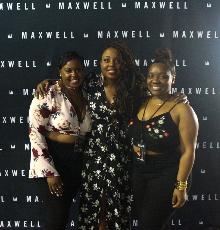 Maxwell, Ledisi, & Leela James Meet & Greet