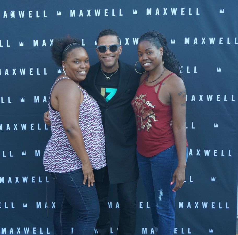 Maxwell, Ledisi, & Leela James Meet & Greet