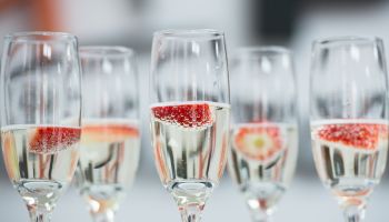 Close-Up Of Wine In Glasses