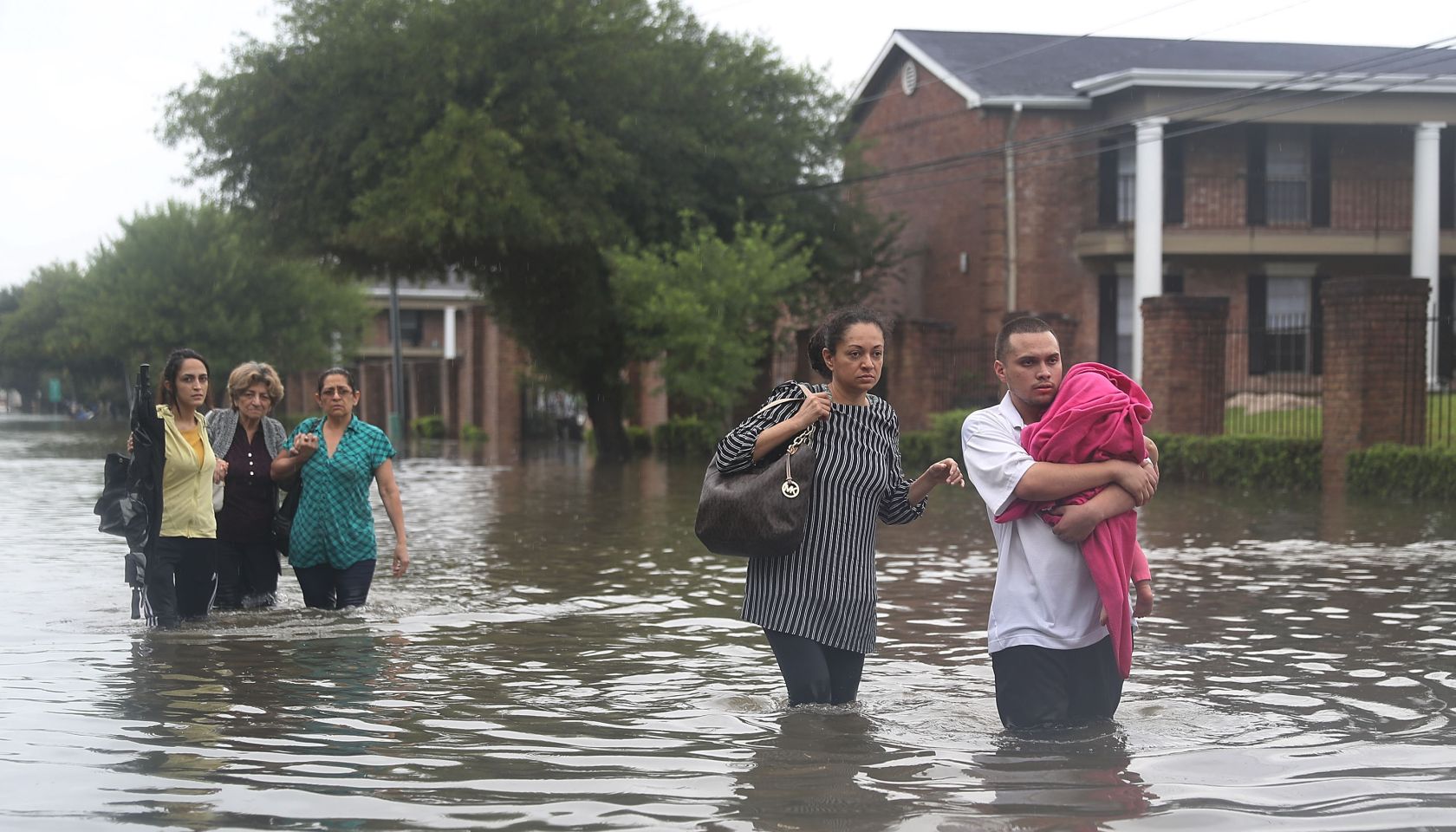 Hurricane Harvey Slams Into Texas Gulf Coast