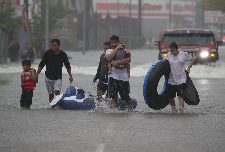 Hurricane Harvey Slams Into Texas Gulf Coast