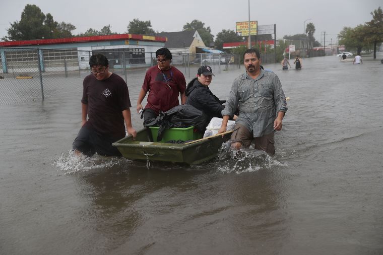 Hurricane Harvey Slams Into Texas Gulf Coast