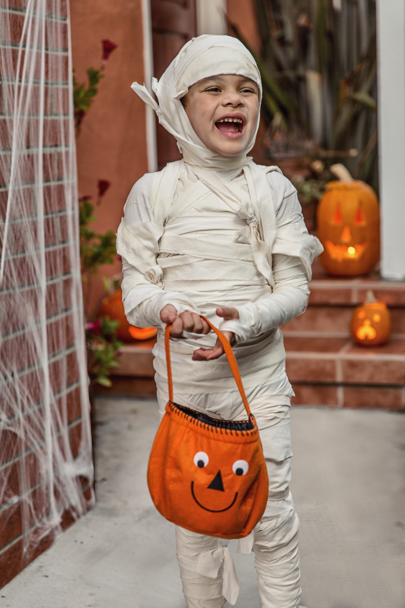 Happy Halloween-Portrait of a Mummy