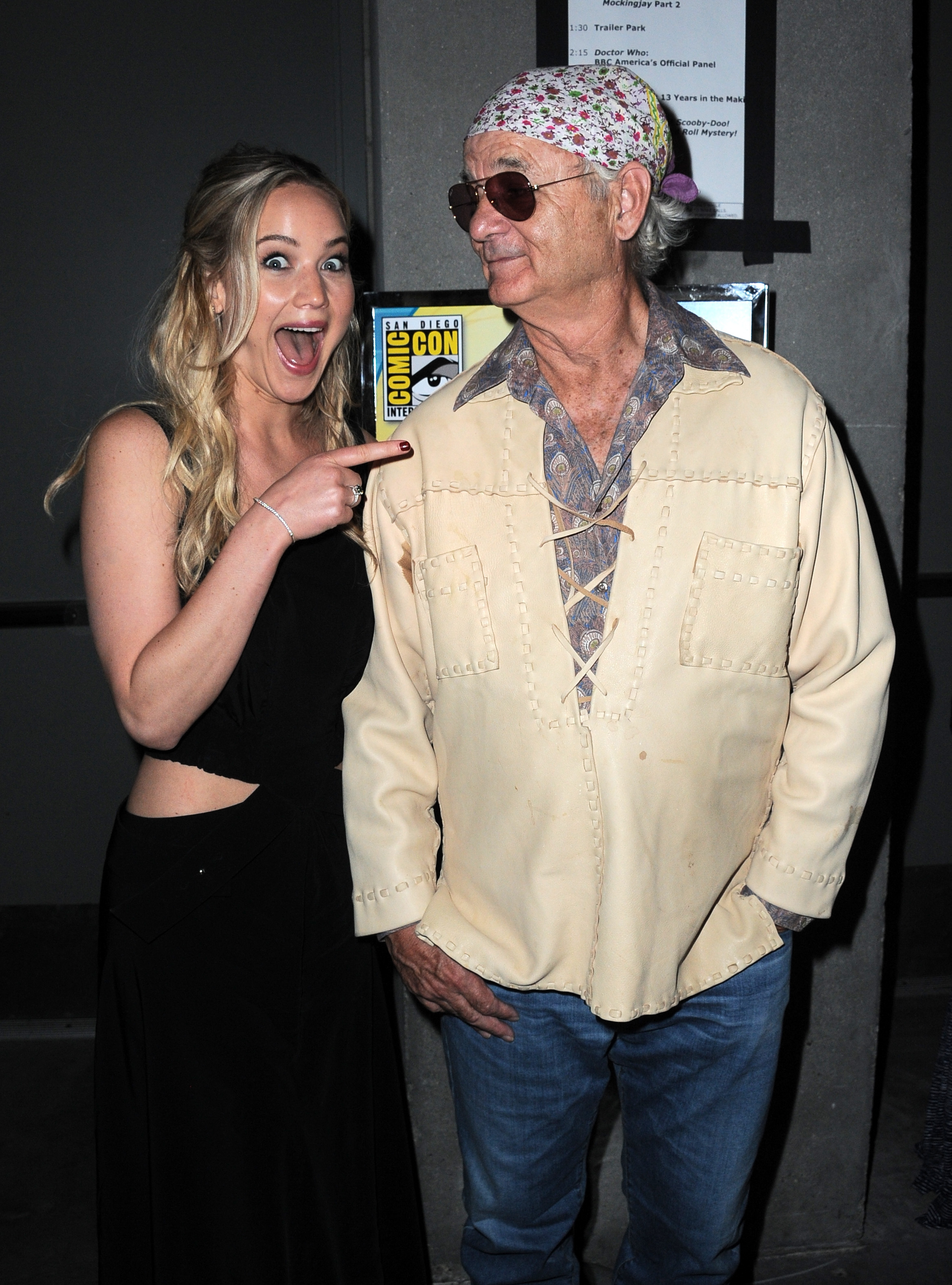 Jennifer Lawrence Bill Murray