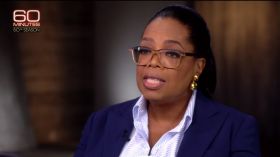Oprah Winfrey during an appearance on CBS '60 minuites.'