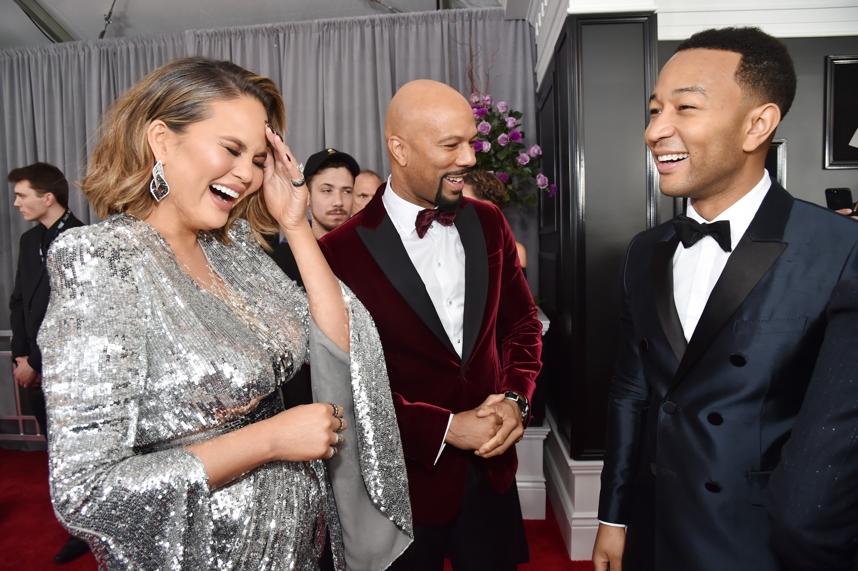 60th Annual GRAMMY Awards - Red Carpet
