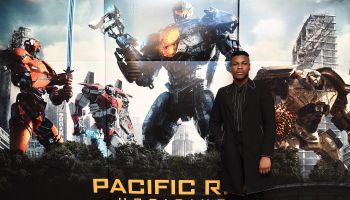 John Boyega Attends Special Screening of Pacific Rim: Uprising in NYC