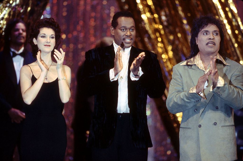 Celine Dion, Luther Vandross And Little Richard Appear At A Gala for the President at Ford's Theatre