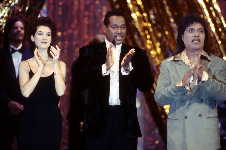 Celine Dion, Luther Vandross And Little Richard Appear At A Gala for the President at Ford’s Theatre