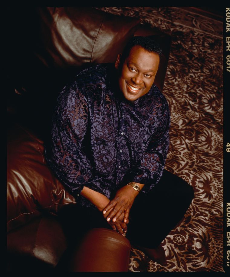 Singer Luther Vandross
