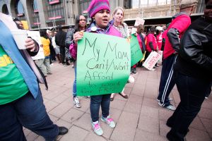 Detroit Teachers Hold Walk Out For Second Day