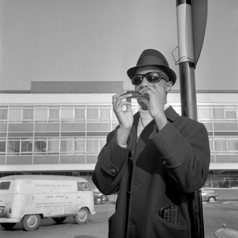 STEVIE WONDER, 14, IN LONDON