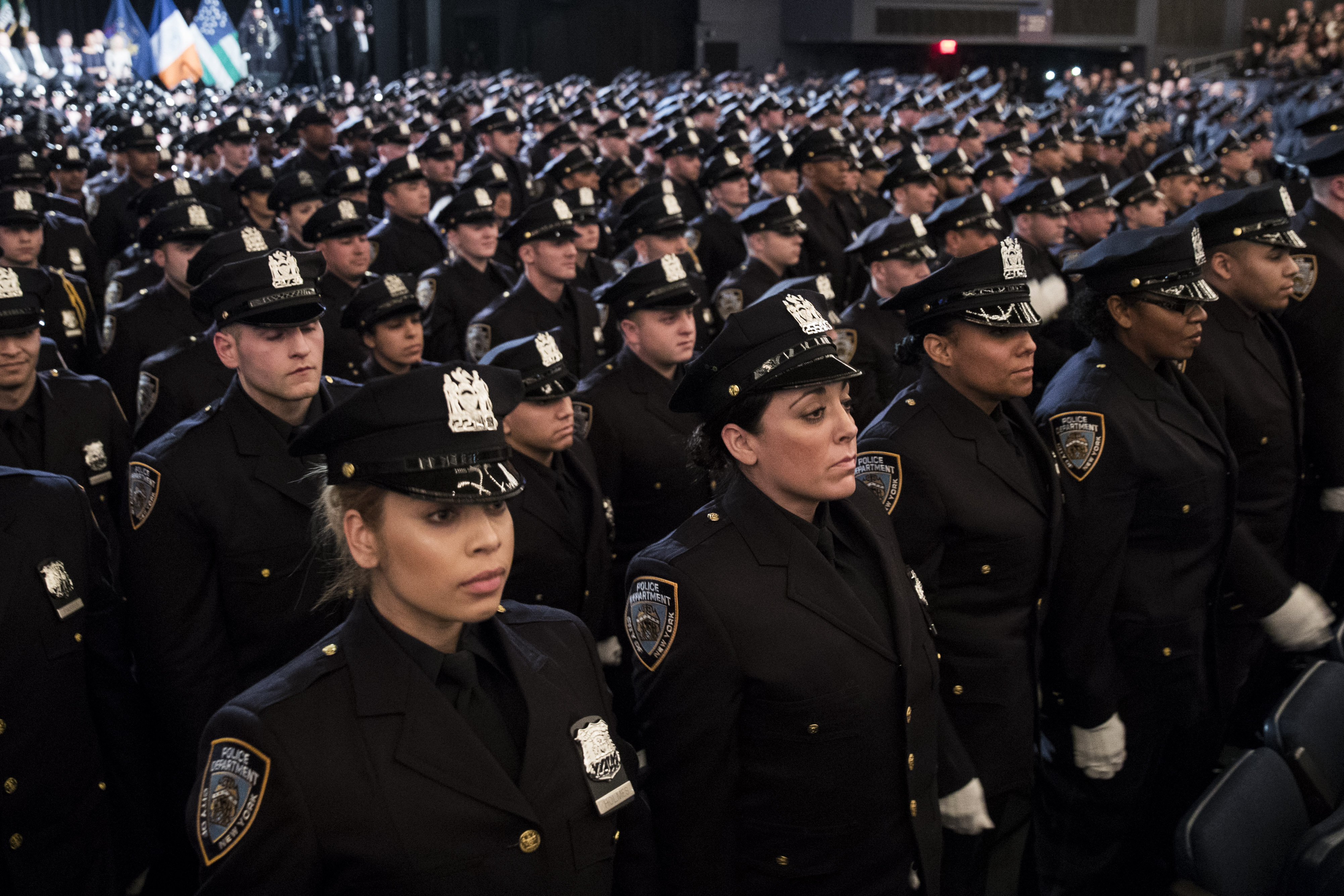NYPD Graduation Ceremony Held At Madison Square Garden