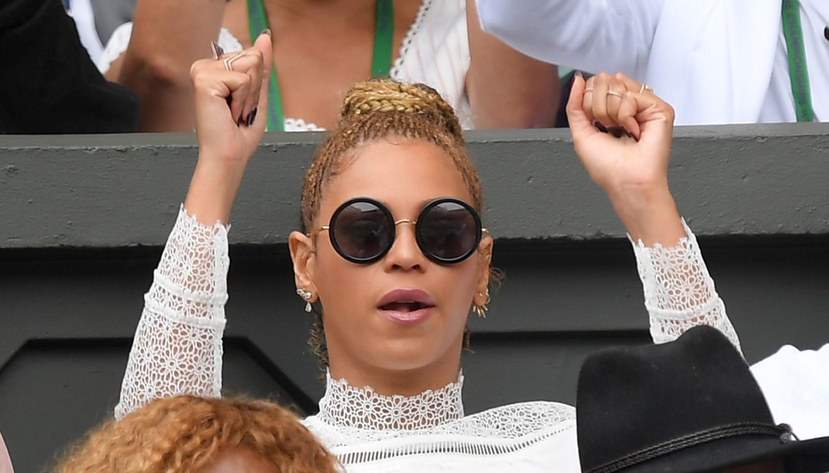 Celebrities Attend Wimbledon
