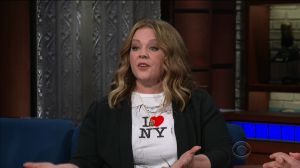 Melissa McCarthy during an appearance on CBS' 'The Late Show with Stephen Colbert.'