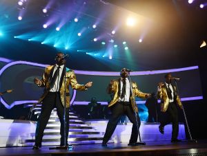 Boyz II Men Celebrate The Kickoff Of Their New Las Vegas Residency Show At The Mirage