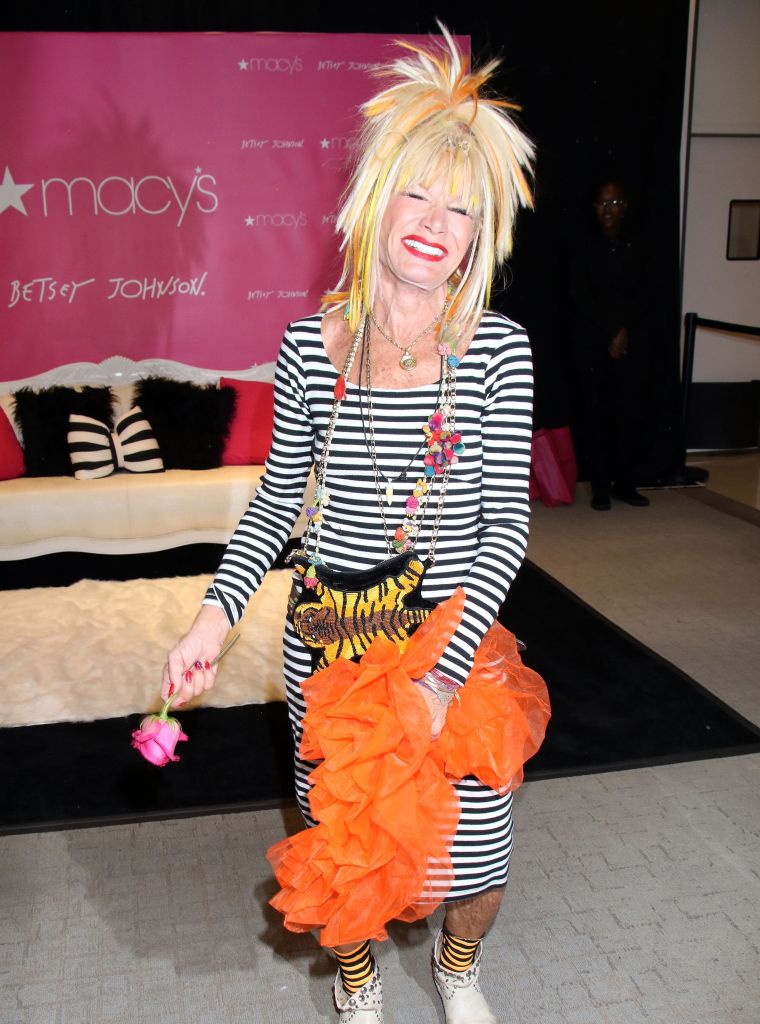 Betsey Johnson - Diagnosed with breast cancer in 1999