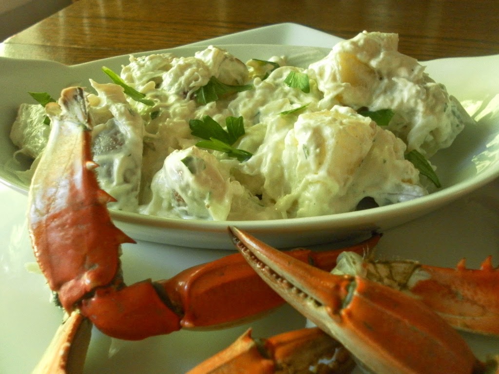 Crab Potato Salad