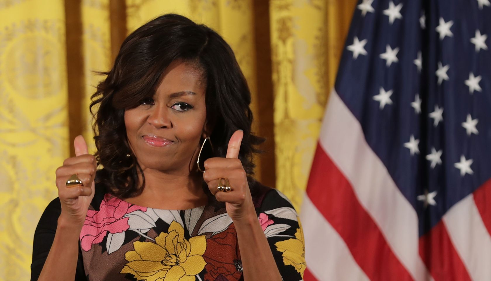 Michelle Obama Addresses White House's Veterans Homelessness Summit