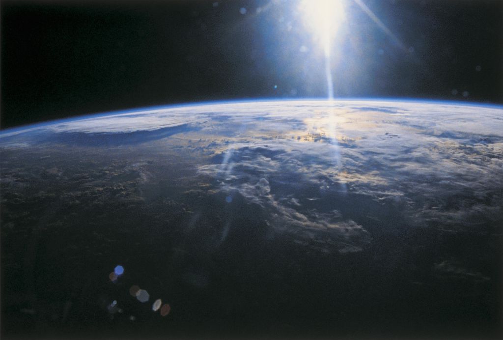 planet earth viewed from space
