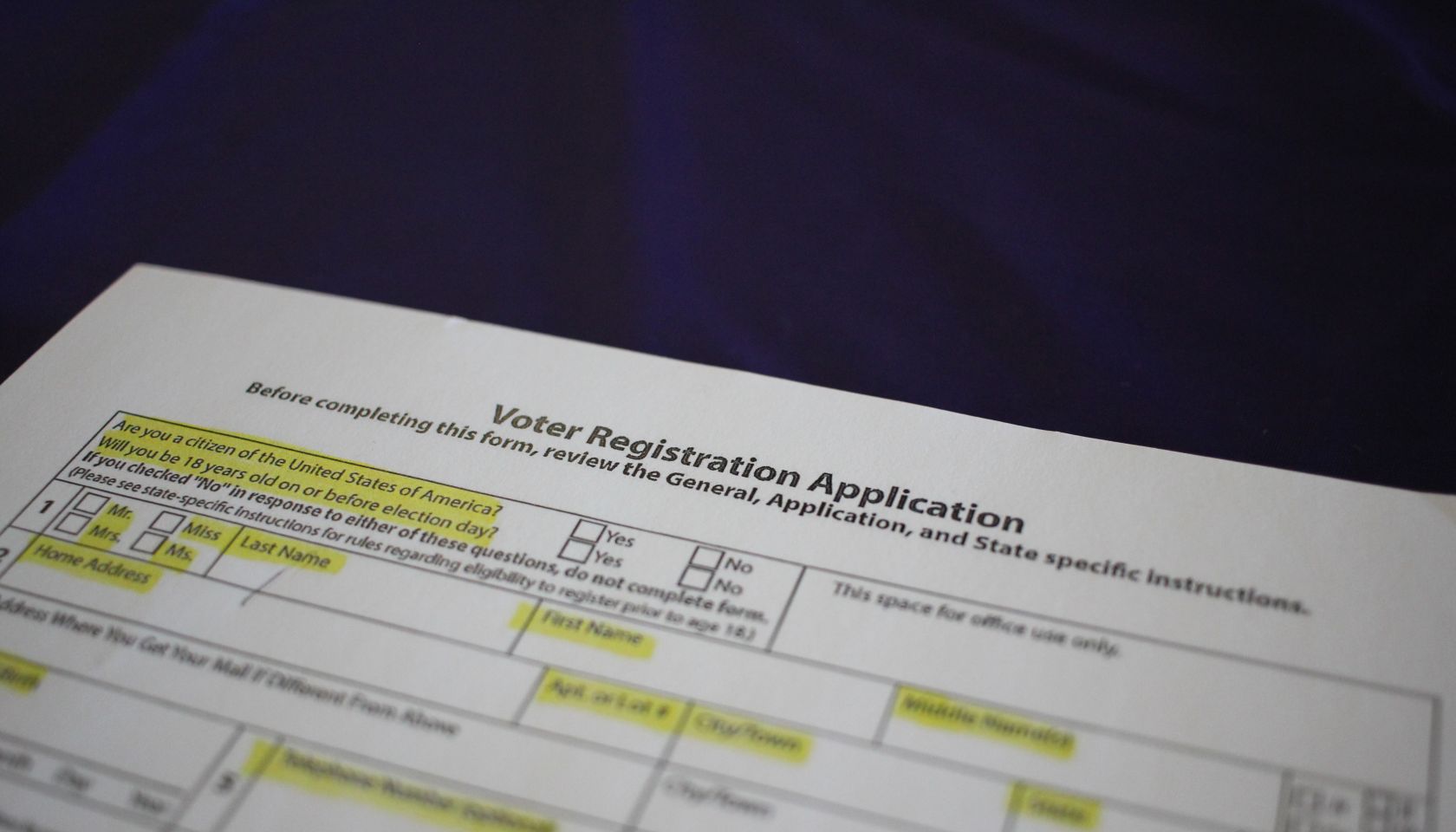 Radio One Indy Voter Registration Drive