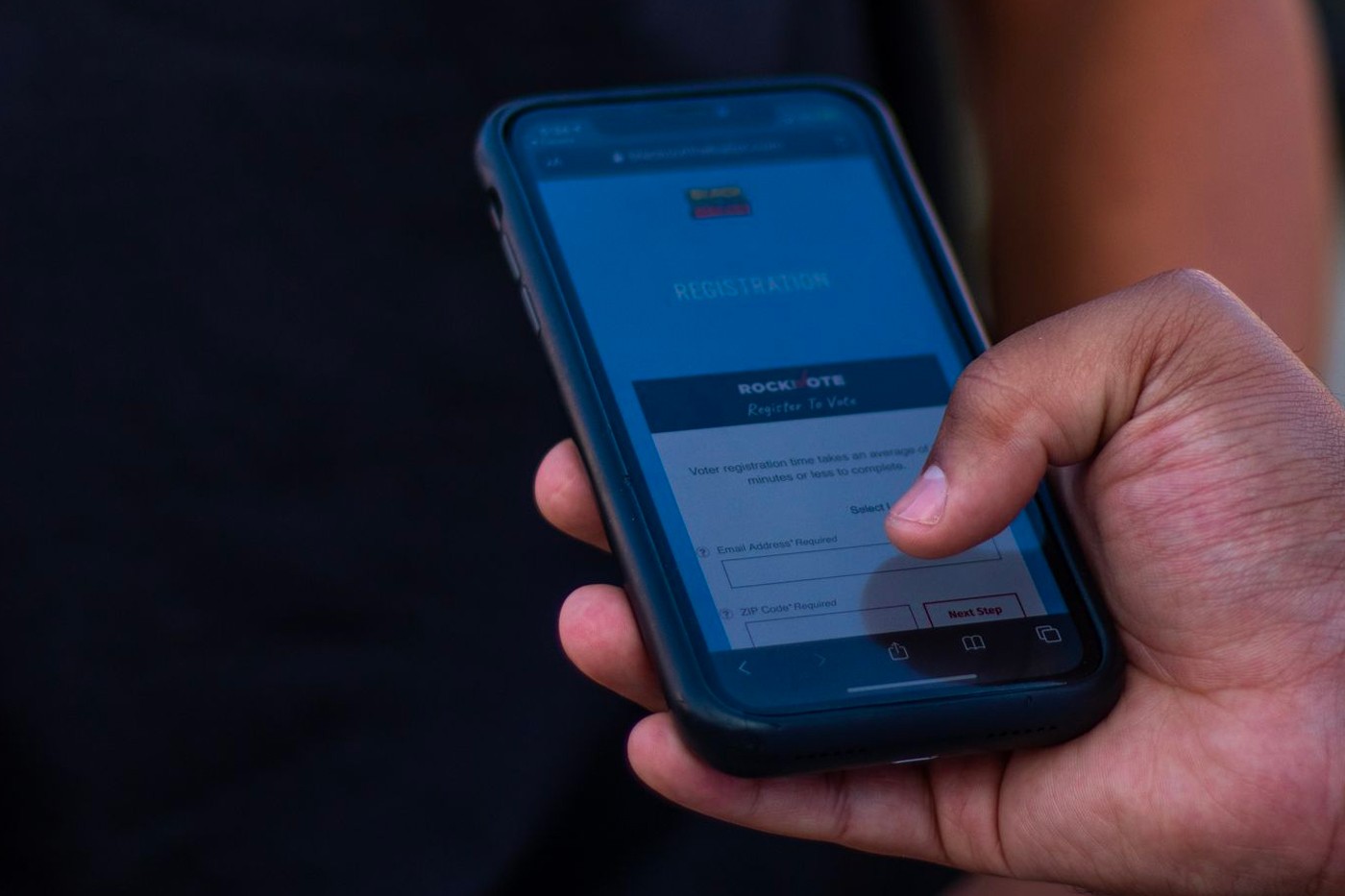 Circulate X Black Out The Ballot National Voter Registration Day t Shirt