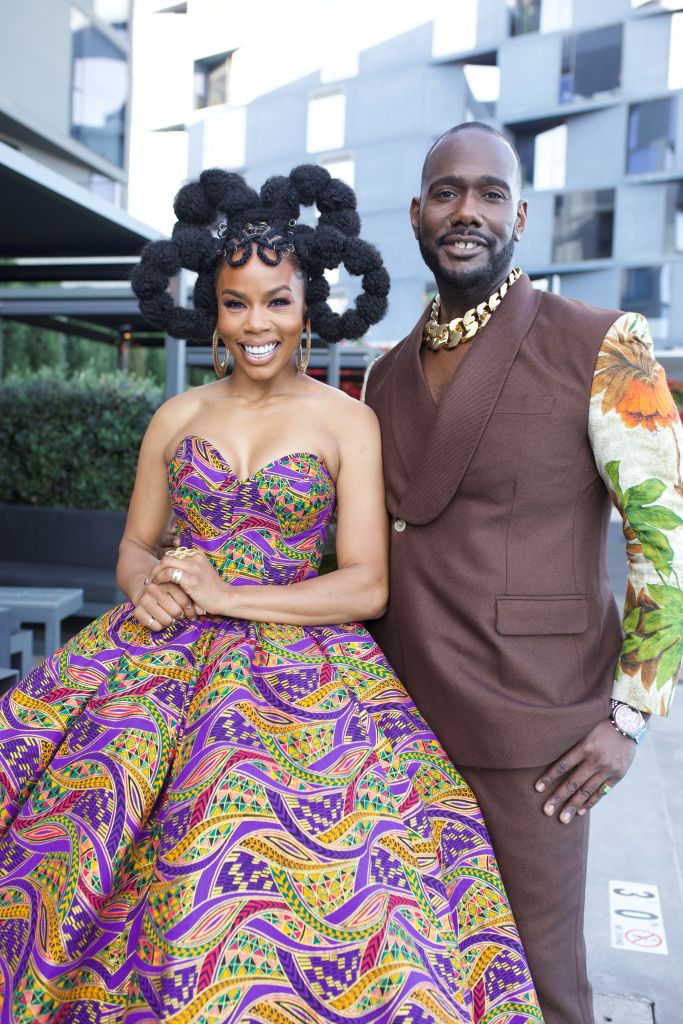 Celebrities Get Ready For The 52nd NAACP Image Awards