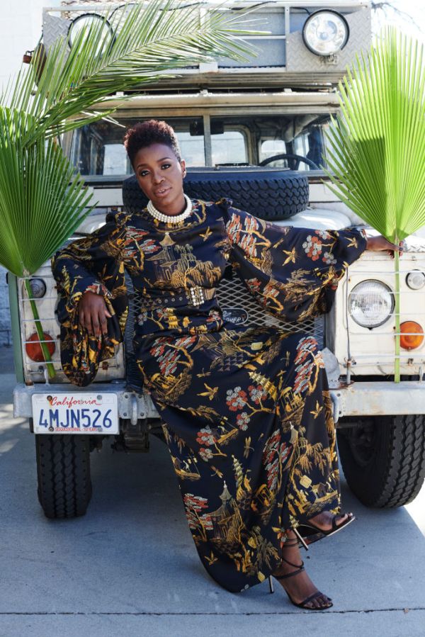 Celebrities Get Ready For The 52nd NAACP Image Awards