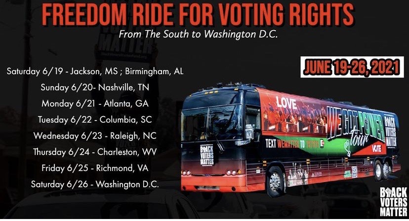 Black Voters Matter | Freedom Ride For Voting Rights!